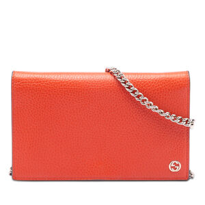 Pre-Loved Gucci Leather Betty Wallet on Chain